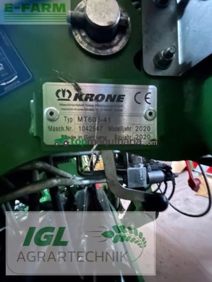 Cortacésped manual - Krone - easycut b 950 collect