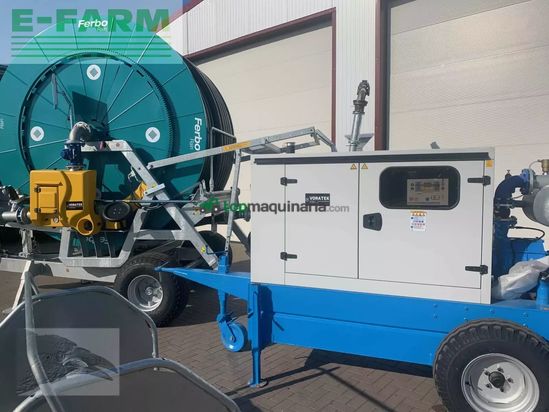 Riego -  - komplette anlage, trommel, aggregat, schläuch, schlauchhaspel