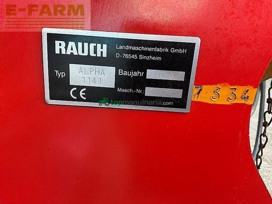 Esparcidor - Rauch - alpha 1141