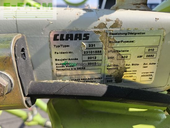 Henificador - Claas - volto 77