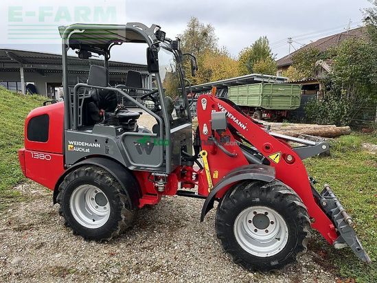 Minicargadora - Weidemann - 1380 mit stvzo / 30km/h/ euroaufnahme