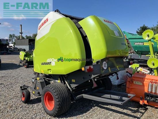 Empacadora gigant - Claas - variant 480 rc pro