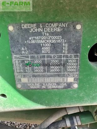 Tractor agrícola - John Deere - 6155m