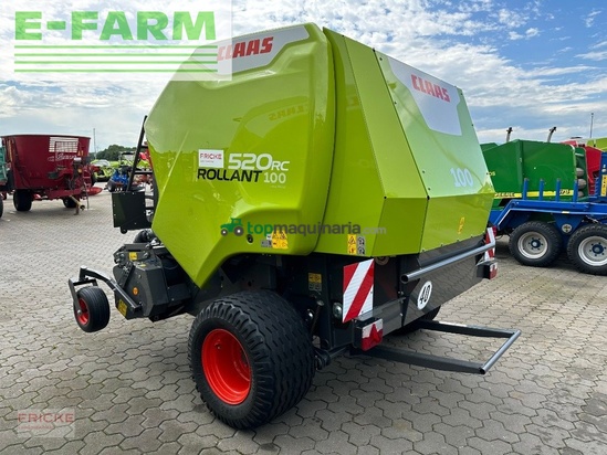 Empacadora gigant - Claas - rollant 520 rc
