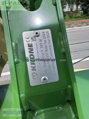 Cortacésped manual - Krone - easy cut f 360 m