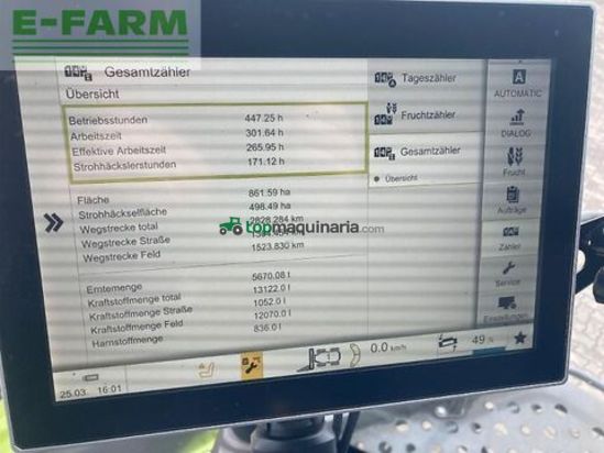 Cosechadora de Cereal - Claas - trion 660