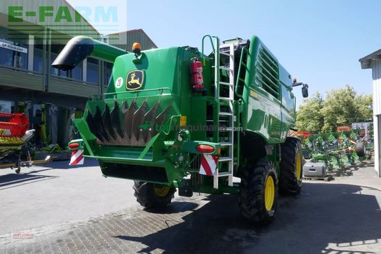 Cosechadora de Cereal - John Deere - t 550i - hillmaster inkl. sw 722x