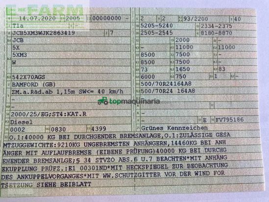 Telescopica - JCB - jcb 542-70 ags - modell 2020