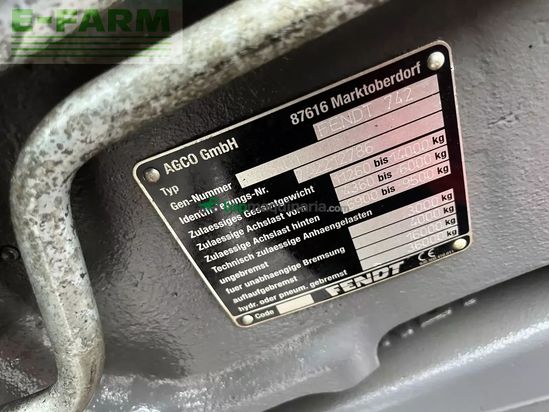 Tractor agrícola - Fendt - 722 vario profiplus