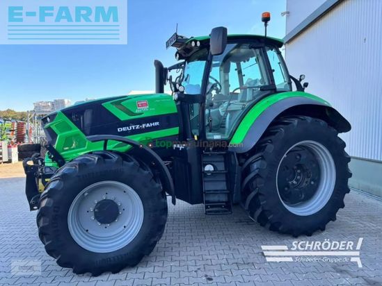 Tractor agrícola - Deutz-Fahr - agrotron 6215 ttv | frontzapfwelle | rtk