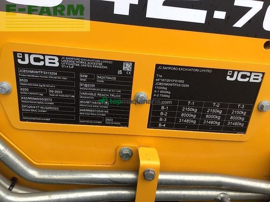 Telescopica - JCB - 542-70 agri super