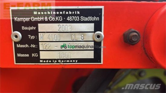 Cosechadora de Cereal - Claas - jaguar 870