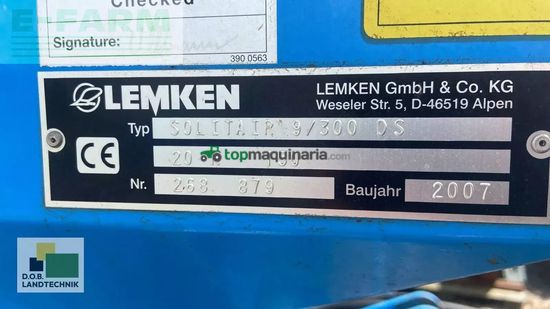 Combinado de siembra - Lemken - solitair 9/300