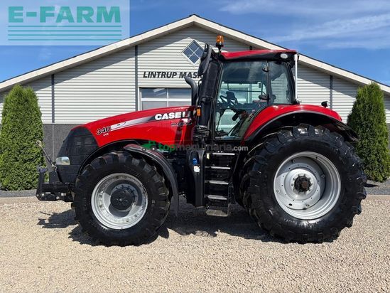 Tractor agrícola - Case IH - magnum 340 cvx med frontlift. gård traktor