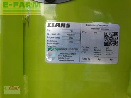 Cortacésped manual - Claas - disco 3200 c contour