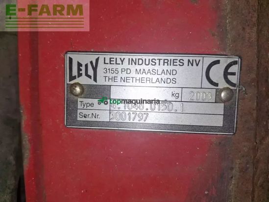 Henificador - Lely - lotus 900 s plus