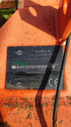 Henificador - Kuhn - gf6401mh