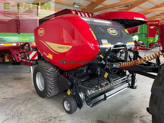Empacadora gigant - Vicon - fixbale 500 festkammer isobus