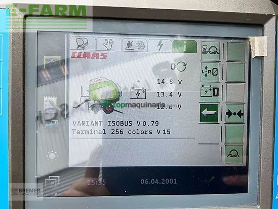 Empacadora gigant - Claas - variant 385 rc
