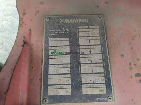 Brazo MANITOU 160ATJ EJE OSCILANTE