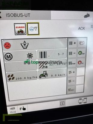 Grada rotativa - Lemken - zirkon 8/300 + saphir 10 isobus