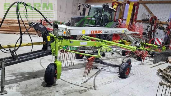 Rastrillo - Claas - liner 750 twin