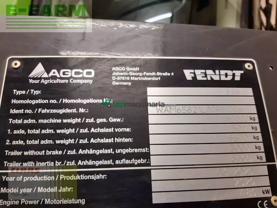 Cosechadora de Cereal - Fendt - katana 650