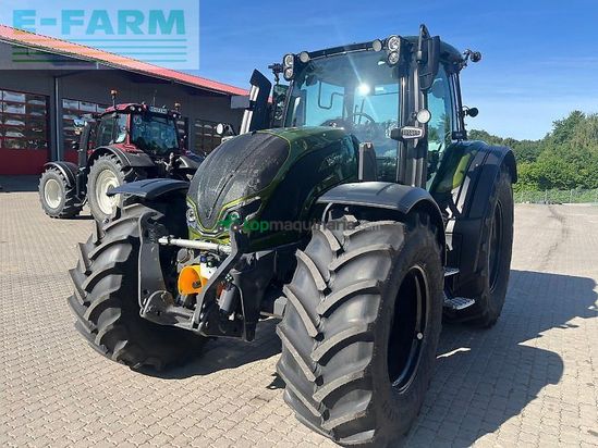 Tractor agrícola - Valtra - n 155 a mit fl. anbauteil und rüfa