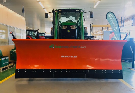 Cuchilla quitanieves MEGA con iluminación para tractor