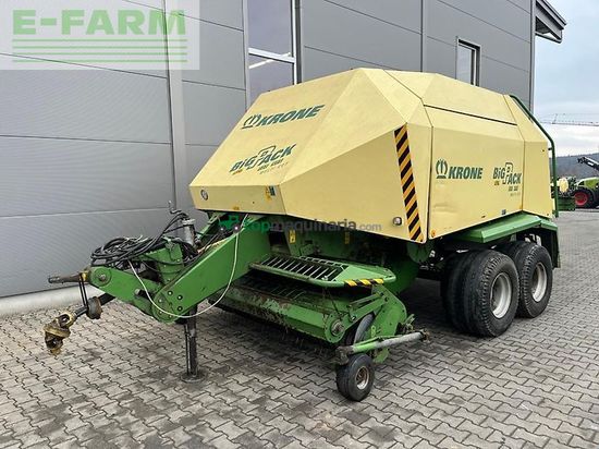 Empacadora gigant - Krone - big pack 127 multi-cut vfs