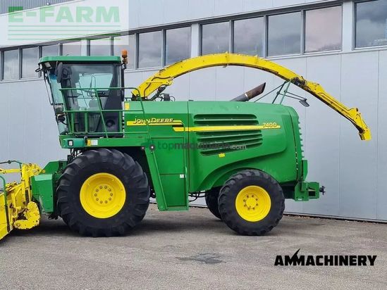 Cosechadora de Cereal - John Deere - 7400 forage harvester