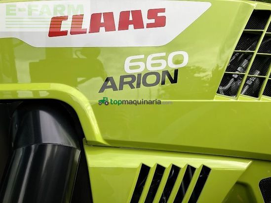 Tractor agrícola - Claas - arion 660 cmatic cebis cemis CMATIC CEBIS