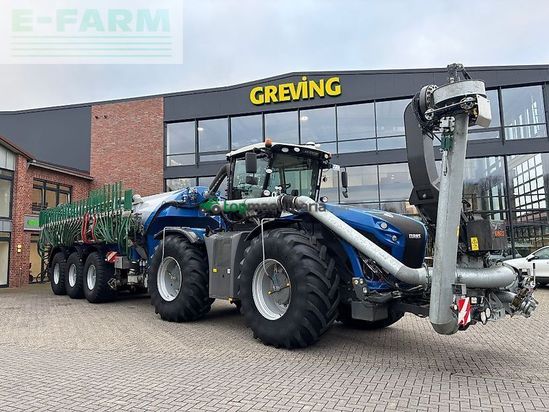 Tractor agrícola - Claas - xerion 4000 & kaweco schwanenhals tridem