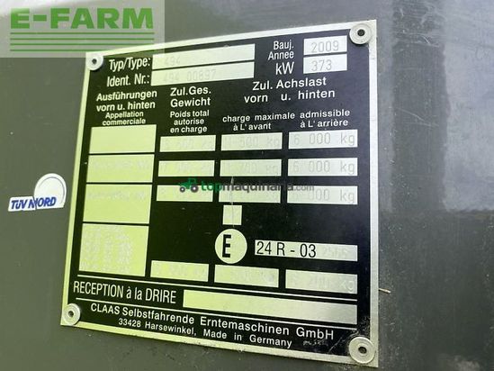 Cosechadora de Cereal - Claas - jaguar 950+pu300+orbis 750