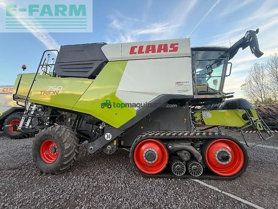 Cosechadora de Cereal - Claas - trion 750 terra trac