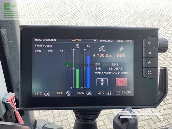 Tractor agrícola - Valtra - t 214 d smarttouch