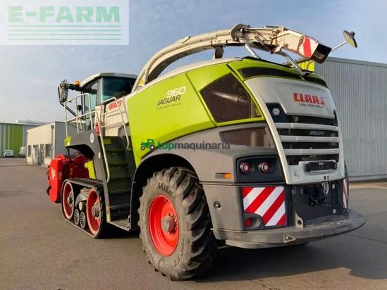 Cosechadora de Cereal - Claas - jaguar 960 terra trac e5