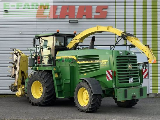 Cosechadora de Cereal - John Deere - ensileuse j-d 7380