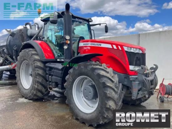 Tractor agrícola - Massey Ferguson - 8670