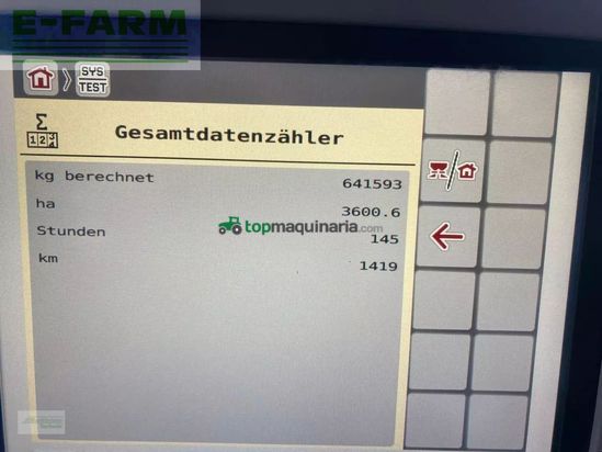 Esparcidor - Rauch - axis 30.2 emc + w isobus