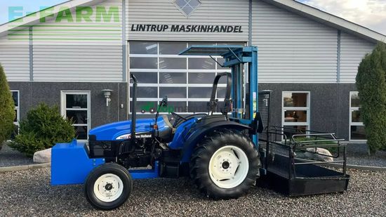 Tractor agrícola - New Holland - tn55d med byggelift