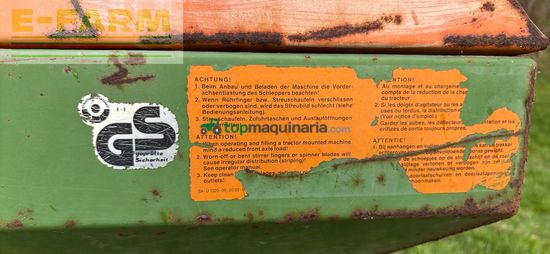 Esparcidor - Amazone - ZA-U 1501