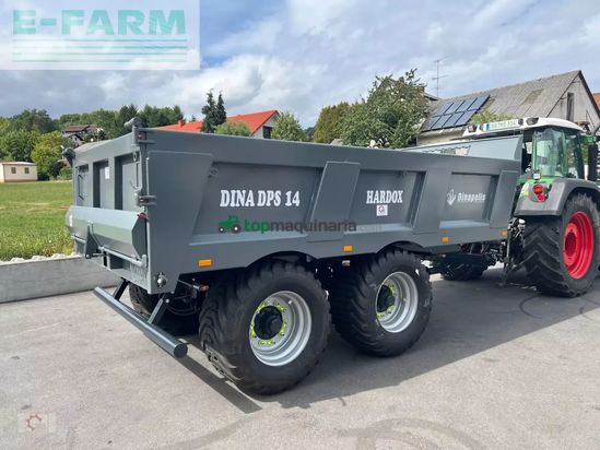 Volquet -  - dps-14 bauschuttmulde muldenkipper schotterklappe