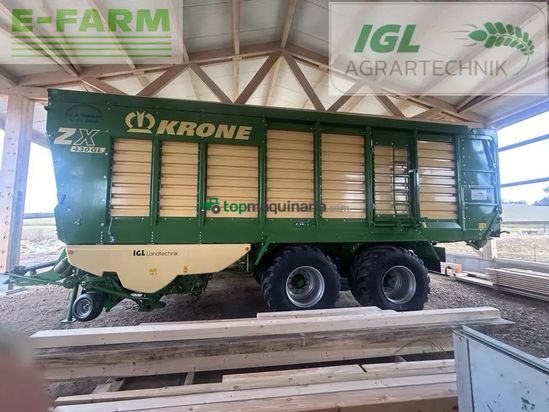 Remolqu agrícola - Krone - zx 430 gl
