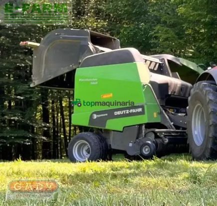 Empacadora gigant - Deutz-Fahr - varimaster 560 rundballen presse