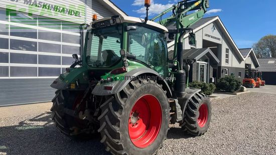 Tractor agrícola - Fendt - 313 vario med frontlift og frontlæsser