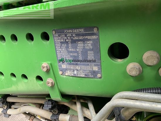 Tractor agrícola - John Deere - 6215r tractor (st23353)