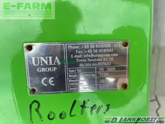 Esparcidor - Unia - mx 3000