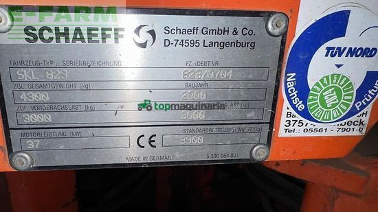 Minicargadora - Schaeff - skl823