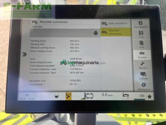 Cosechadora de Cereal - Claas - TUCANO 580